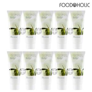 (10개)푸드어홀릭 올리브 모이스처 핸드크림 100ml
