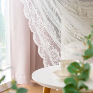 까르데코 디망쉬 중형 암막+벨라 레이스 긴창커튼4장+커튼봉10자