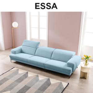 [에싸] 밀란 3.5인 헤드기능 카시미라 패브릭 소파