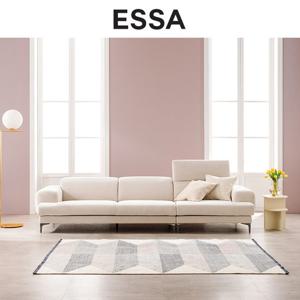 [에싸] 밀란 4인 헤드기능 카시미라 패브릭 소파