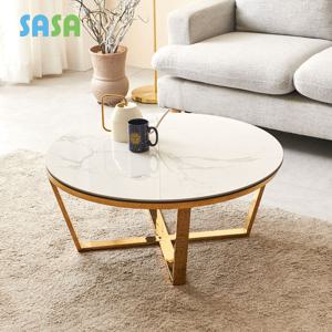 사사가구 루루 세라믹 원형 소파테이블 800