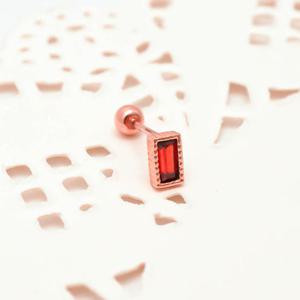 오팔하우스 14k 테파 가넷 피어싱 OPDJE915