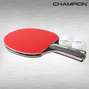 참피온 탁구라켓 쉐이크 QUALITY S 퀄리티 탁구채 + 공