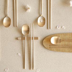 놋담 방짜유기 단하수저 5인