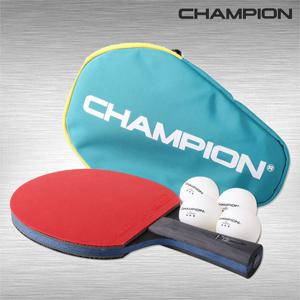 참피온 탁구라켓 쉐이크 PREMIER S 프리미어 탁구채+탁구공+가방