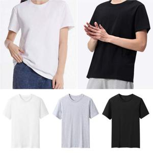 제이케이 국산 30수 순면100% 코마사 무지 라운드 반팔티 무지티 면티