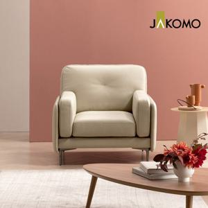 [자코모] 바니 1인 이태리 천연면피 소가죽 소파