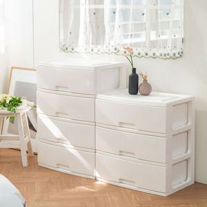 블랑 플라스틱 안방 서랍장 60cm 3단