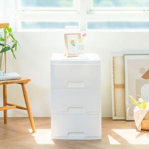 블랑 플라스틱 안방 서랍장 40cm 3단