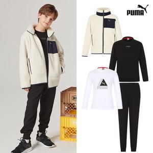 GS단독/20년신상/푸마 키즈&주니어 트랙수트+플리스점퍼 4종세트