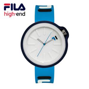 휠라 하이 엔드 남여공용 실리콘밴드시계 38-315-007DBWH