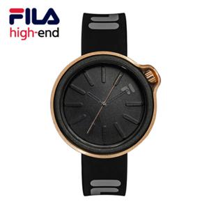 휠라 하이 엔드 남여공용 실리콘밴드시계 38-315-101