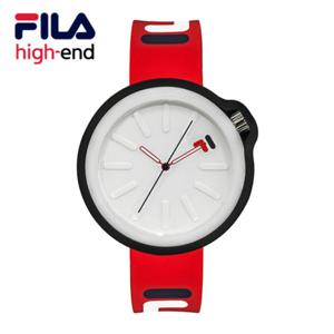 휠라 하이 엔드 남여공용 실리콘밴드시계 38-315-005WHDB