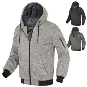 소프트 융털안감 후드 집업 점퍼