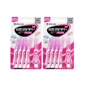 유한덴탈케어 치간칫솔 SSS(5입) x2개/구강세척 치실