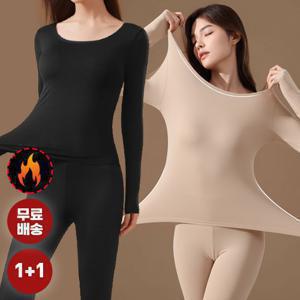 엔비 출고가14900 [1+ 1] 여성 이너 히트 발열 내의 세트 슬림 내복 히트텍