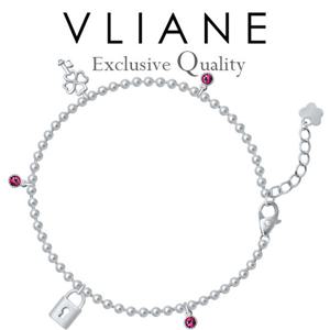 [브리앙] 14K 클로버 열쇠 루비 팔찌 (금팔찌,화이트데이,명품)