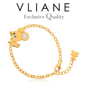 [브리앙] 14K 쁘띠 마우스 아기 팔찌 (미아방지,돌잔치,돌선물)