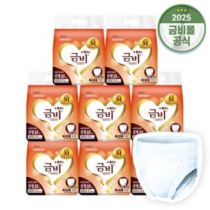 금비 성인용 팬티기저귀 중형 (10매x8팩)80매 SHA207