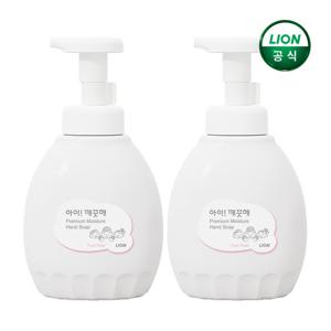 아이깨끗해 프리미엄 모이스처 퓨어로즈 450ml용기 x 2개