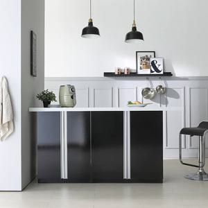 리빙스퀘어 인조대리석 1700수납홈바 아일랜드식탁 YD097C(착불)