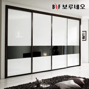 보루네오 스칼렛 슬라이딩 붙박이장 330cm 11자