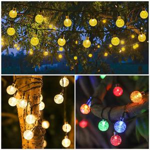 태양광 정원등 트리등 태양열 줄조명 LED 나무조명 구슬정원등