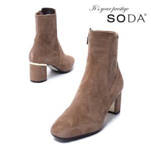 [소다 공식] SODA 여성 스판 앵글부츠 ALB015 DA27 (6cm)