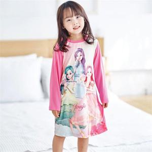 [토토와모모]시크릿쥬쥬 여아 유아 실내복 원피스 / 쥬쥬트리플(피치기모)