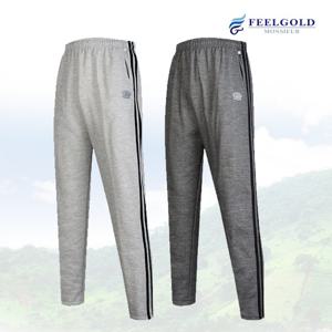 [필골드] 기모 듀엣라인 면트레이닝 팬츠 YS3082