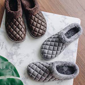 뉴 퀼팅 보온 샌들 털슬리퍼 털실내화