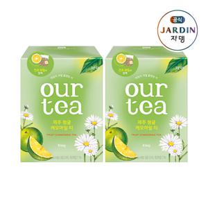 [쟈뎅] 아워티 제주청귤 캐모마일티 8p 2박스
