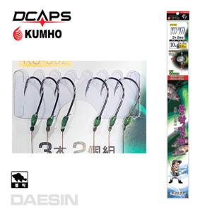 볼락킬러 KS-302 3본 볼락 낚시바늘 카드채비 11-3-6