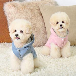 [펫츠랜드] 솜사탕 패딩 베스트/애견의류/강아지옷/강아지조끼