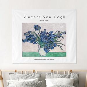상상후 명화 고흐 아이리스 패브릭포스터 150x130cm