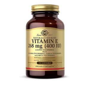 해외배송 Solgar 솔가 비타민E D-알파토코페롤 믹스 토코페롤 400IU 100소프트젤