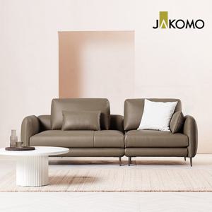 [자코모] 하모니 모듈 3인 천연면피 소가죽 소파