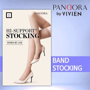 판도라by비비안 BD3850 20D 베이직 밴드 스타킹