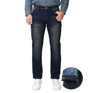 남자 겨울 따뜻한 기모바지 융털 면바지 데님 팬츠