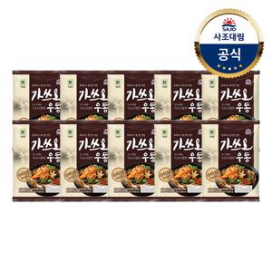 [사조대림] 대림선 가쓰오우동 229.4g x10개