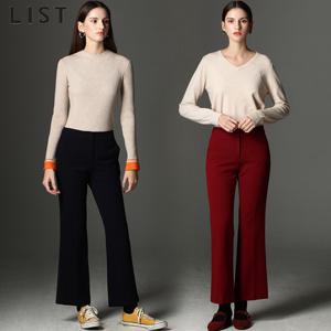 [리스트] 슬림라인 미니 플레어 스판 팬츠