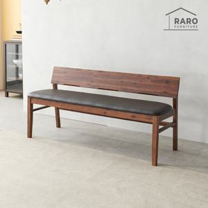 라로퍼니처 카리아 아카시아 원목 3인용 벤치 식탁 의자 3인 밴치