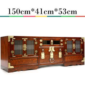 5자창살왕관반닫이 이조공예 거실장 문갑 고가구 한옥