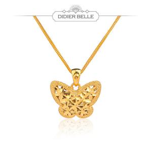 디디에벨라 24K 순금 버터플라이 목걸이 11.25g