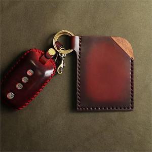 에치펠레 가죽 키홀더 카드지갑 아도방/키링