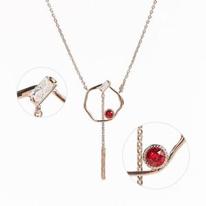 PST 코스모 탄생석 목걸이 주얼리 쥬얼리 악세사리 탄생석목걸이