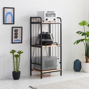 메이트 참죽원목 블랙스틸 렌지대 540