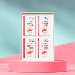 [쇼핑백 포함] 현빈 닥터슈퍼칸 밀크씨슬 레이디 4개월분 GIFT 선물세트 멀티비타민 미네랄