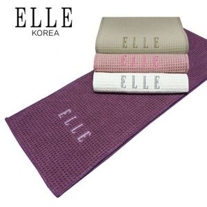 엘르 와플 20 극세사 스포츠 타올-4매