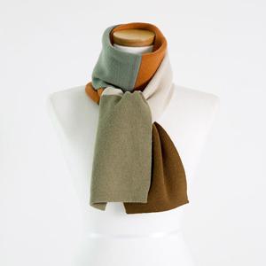 [더로라] 넥크 머플러 보물섬 - 4색 콤비롱 S20131